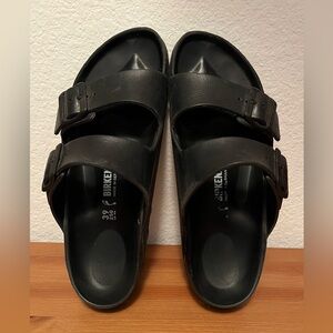Birkenstock Women's Arizona Essentials EVA 'Black' EU39 US8.5 Sandal SlipOn USED